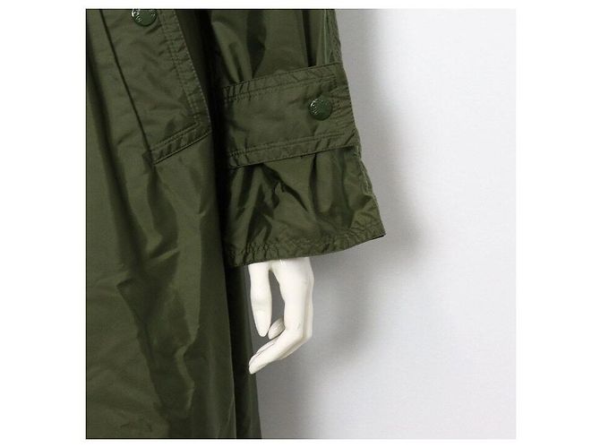 Moncler Trench in nylon Rutilicus da donna, colore Khaki - vista 3