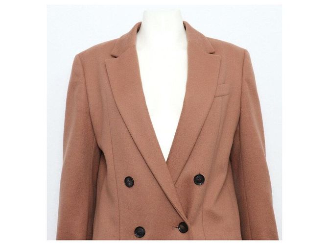 Gucci Wool Double Button Long Coat Jacket - view 2