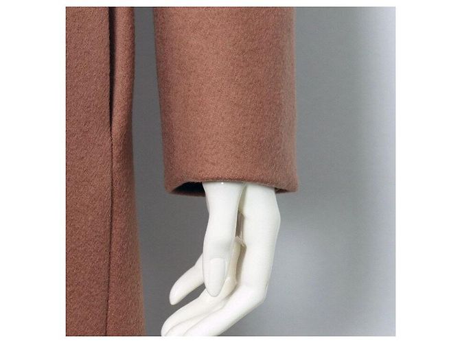 Gucci Wool Double Button Long Coat Jacket - view 3