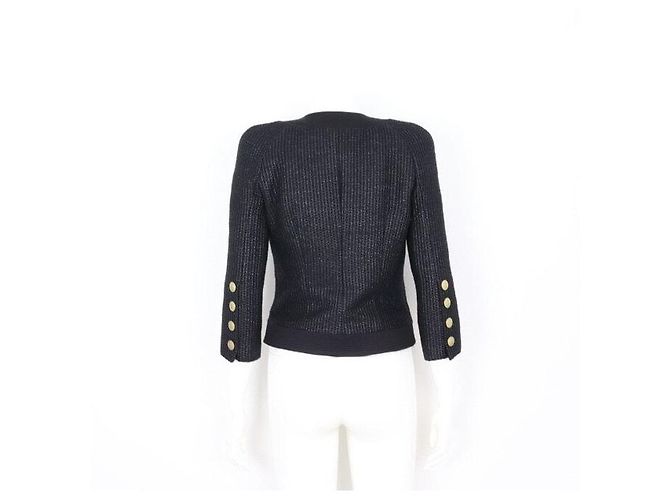 Balmain Metal Short Button Cardigan Women Jacket - view 4