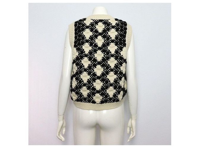 Chanel Chaleco de mezcla de cachemira para mujer - vista 4