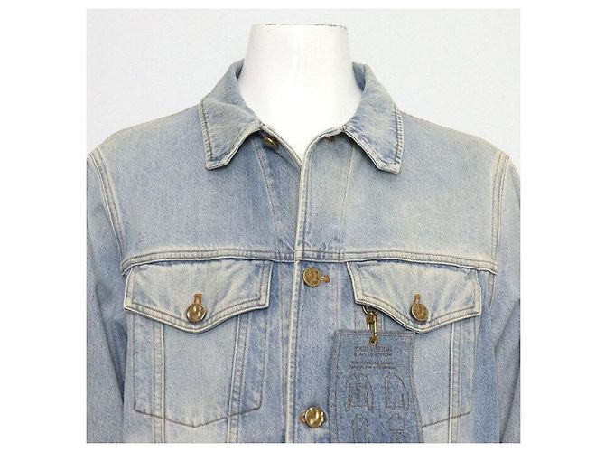 Louis Vuitton Giacca in denim lavato DNA per uomo Blu - vista 2