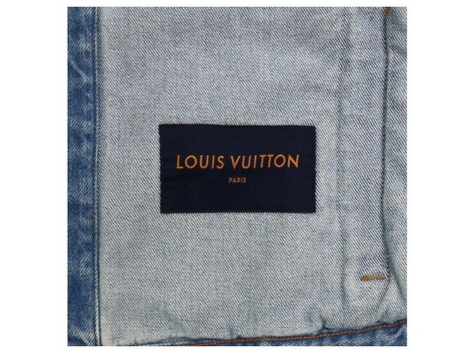 Louis Vuitton Giacca in denim lavato DNA per uomo Blu - vista 7