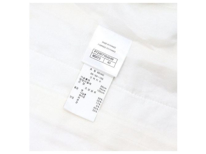 Chanel Chaqueta de tweed blanco para mujer Season - vista 7