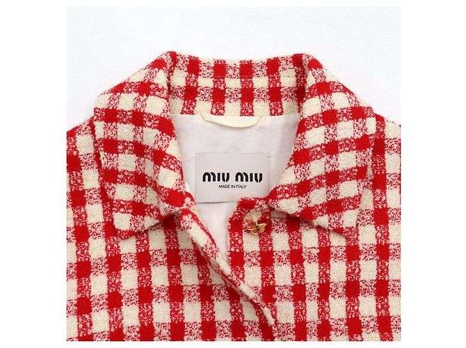 Miu Miu Chaqueta de tweed para mujer - vista 5