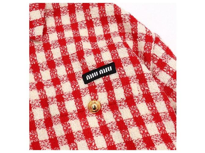 Miu Miu Chaqueta de tweed para mujer - vista 6