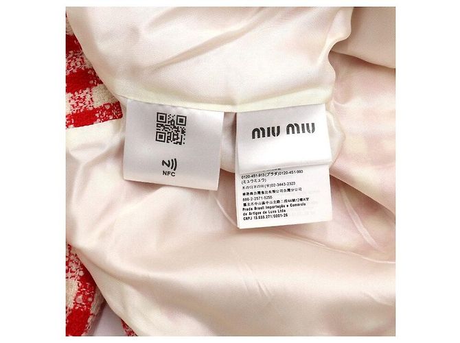 Miu Miu Chaqueta de tweed para mujer - vista 7