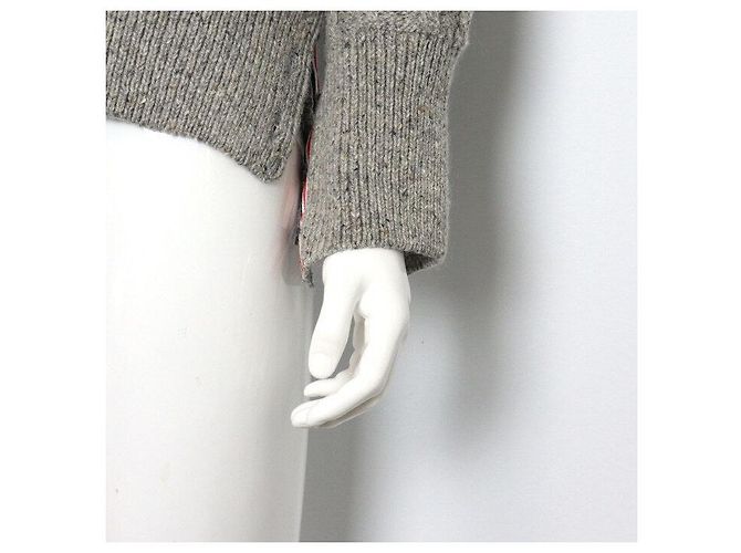 Thom Browne Strickjacke aus Wollmischung mit Zopfmuster für Herren - Ansicht 3