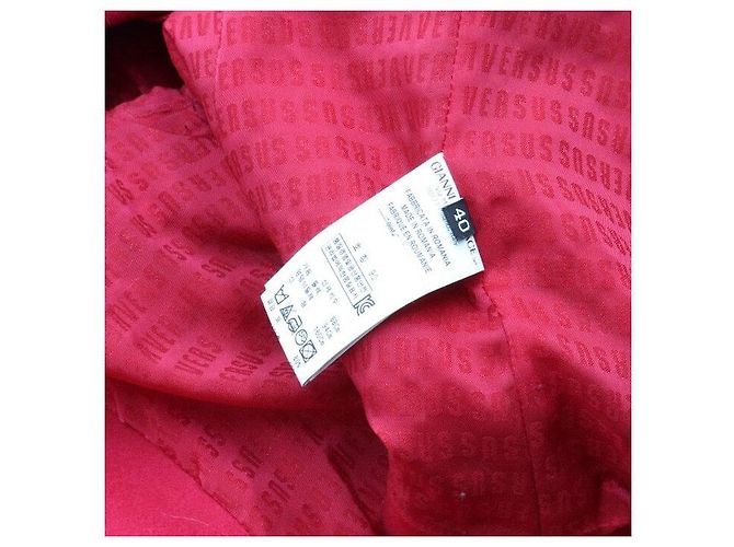 Versace Bikerjacke aus Wollmischung für Damen - Ansicht 6