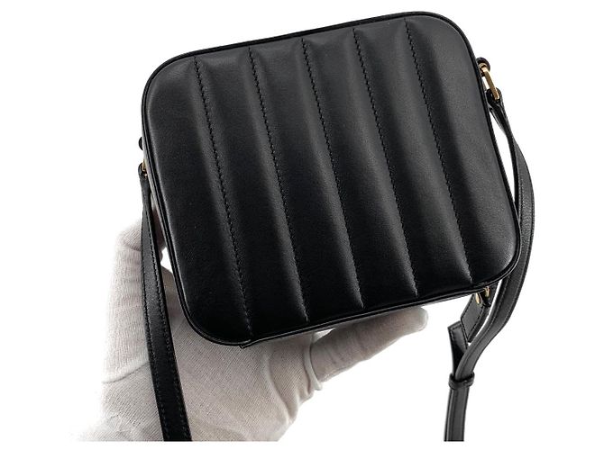 Saint Laurent Borsa a Spalla e Borsa Crossbody Vicky Toy Nero - vista 3
