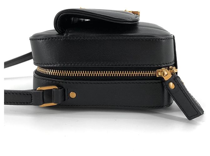 Saint Laurent Borsa a Spalla e Borsa Crossbody Vicky Toy Nero - vista 5