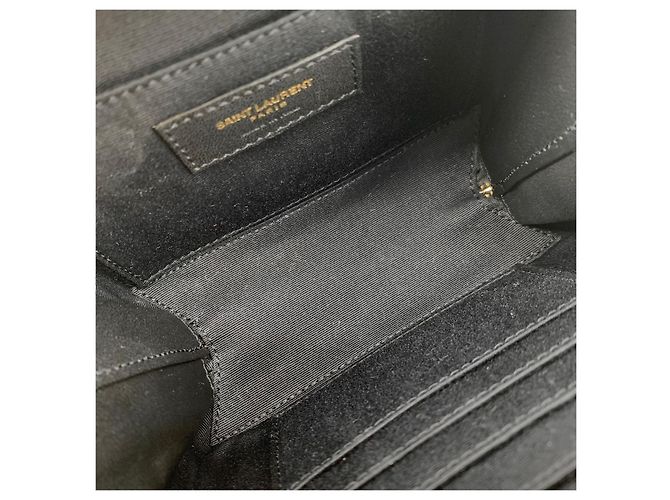 Saint Laurent Borsa a Spalla e Borsa Crossbody Vicky Toy Nero - vista 9