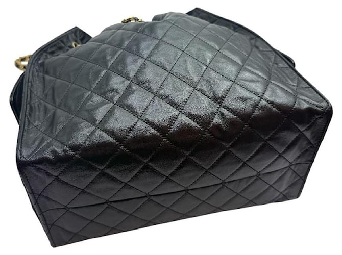 Chanel Borsa con patta Medium Nera Nero - vista 5