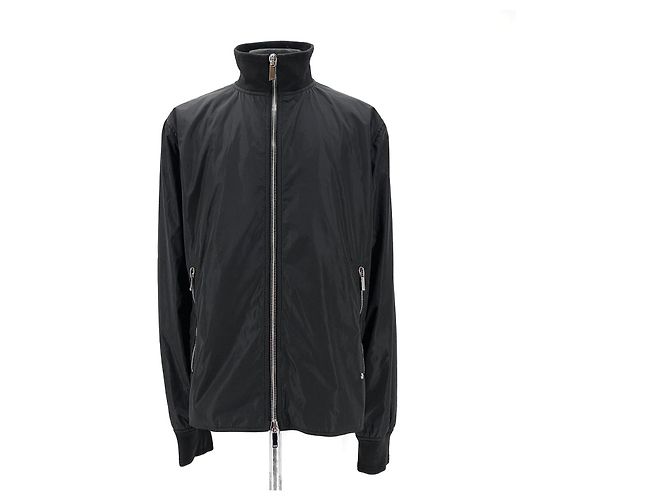 Dior Men's Technical Bomber Windbreaker Jacket Black - view 3