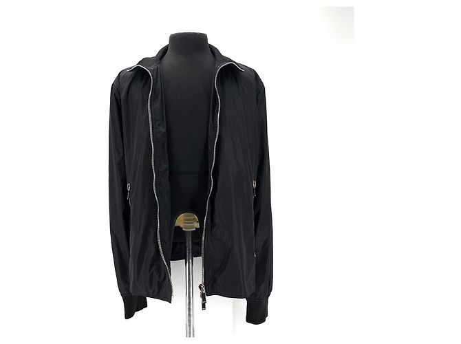 Dior Men's Technical Bomber Windbreaker Jacket Black - view 4
