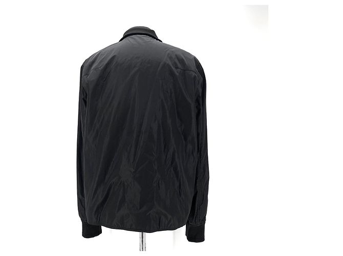 Dior Men's Technical Bomber Windbreaker Jacket Black - view 5