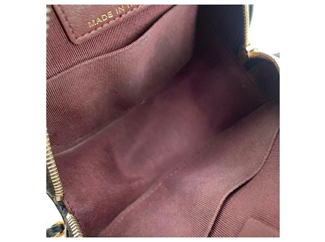 Chanel Borsa a tracolla rotonda in caviar Nero - vista 7