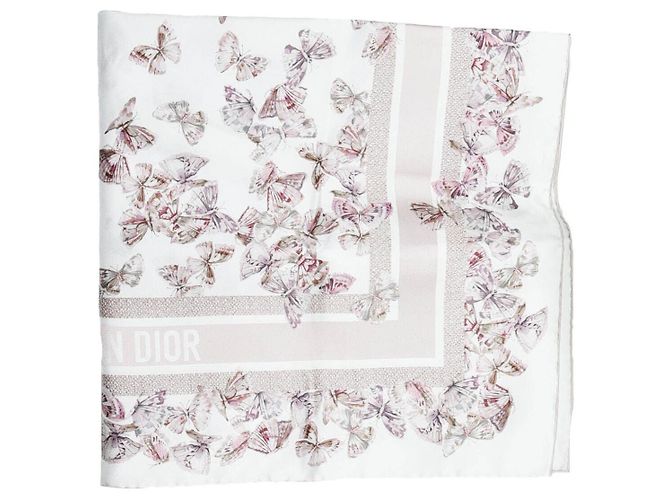 Dior Quadratisches Seidentuch Camo Butterfly Mehrfarben - Ansicht 2