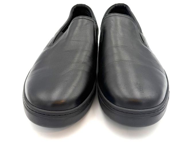 Prada Slip-on sportivi in shearling nero - vista 4