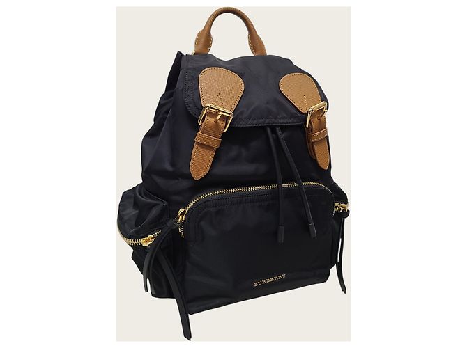 Burberry Technical Nylon Rucksack Backpack Medium Black - view 2