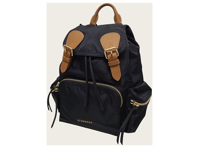 Burberry Technical Nylon Rucksack Backpack Medium Black - view 3