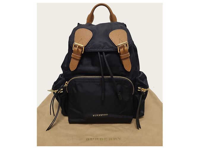 Burberry Technical Nylon Rucksack Backpack Medium Black - view 7