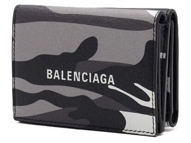 Balenciaga Camo Leder Mini Kartenetui - Ansicht 3