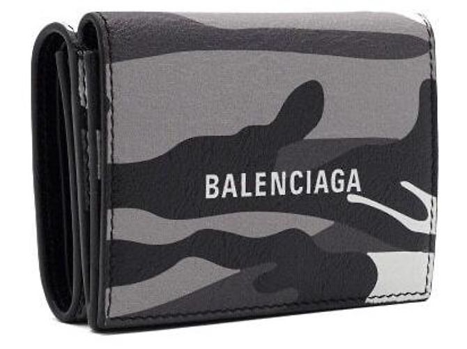 Balenciaga Camo Leder Mini Kartenetui - Ansicht 4