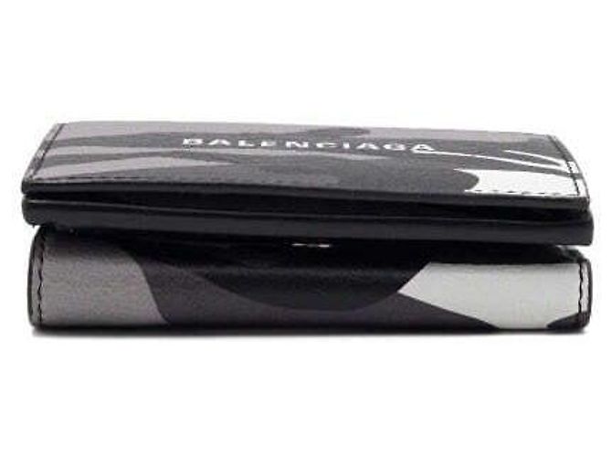 Balenciaga Camo Leder Mini Kartenetui - Ansicht 9