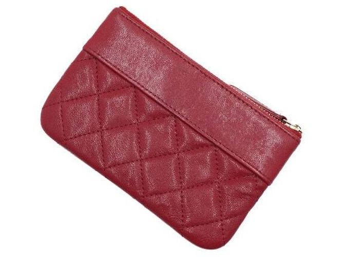 Chanel Borsa Mademoiselle Mini Pouch Rosso - Ansicht 10
