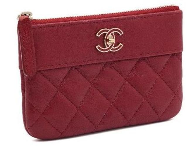 Chanel Borsa Mademoiselle Mini Pouch Rosso - Ansicht 4