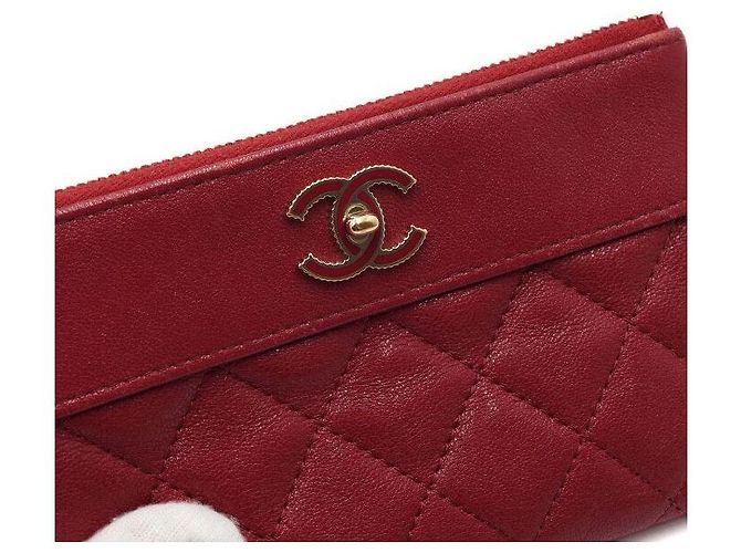 Chanel Borsa Mademoiselle Mini Pouch Rosso - Ansicht 5