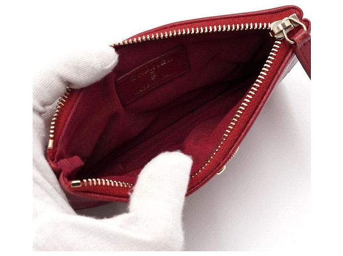 Chanel Borsa Mademoiselle Mini Pouch Rosso - Ansicht 6