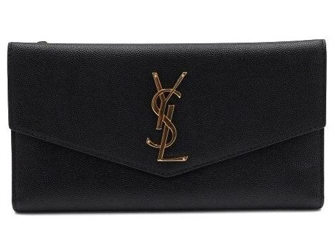 Saint Laurent Monogram Envelope Uptown Flap Long Wallet - Ansicht 2