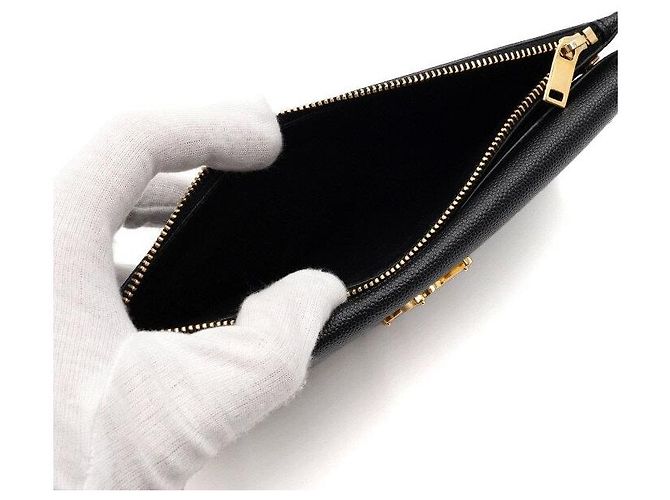 Saint Laurent Monogram Envelope Uptown Flap Long Wallet - Ansicht 7