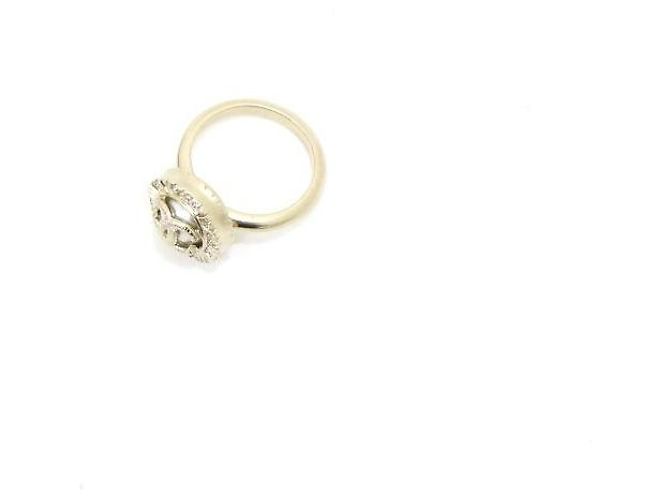Chanel Gold CC Kristallring Größe Season Golden - Ansicht 2
