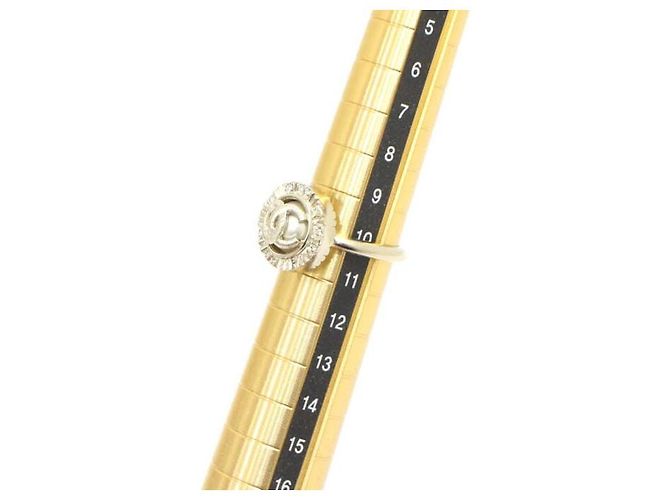 Chanel Gold CC Kristallring Größe Season Golden - Ansicht 5