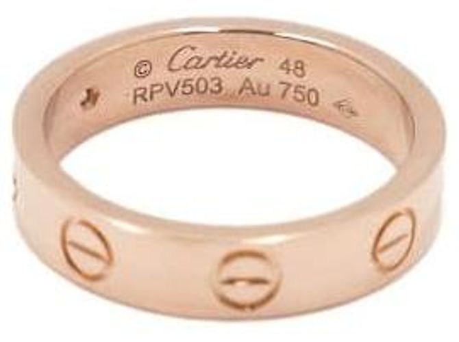 Cartier Diamond Love Ring Größe Pink - Ansicht 4
