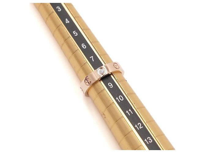 Cartier Diamond Love Ring Größe Pink - Ansicht 5
