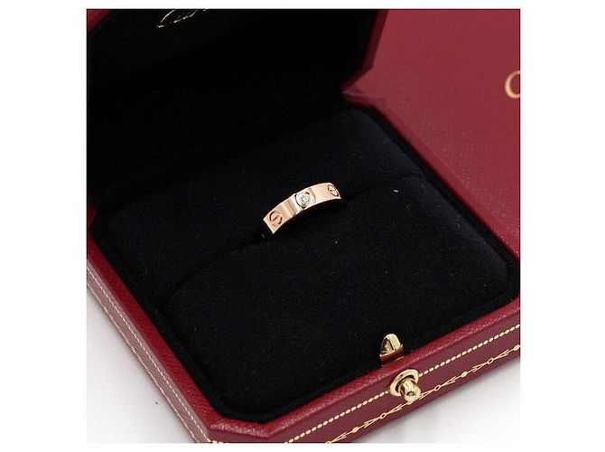 Cartier Diamond Love Ring Größe Pink - Ansicht 6