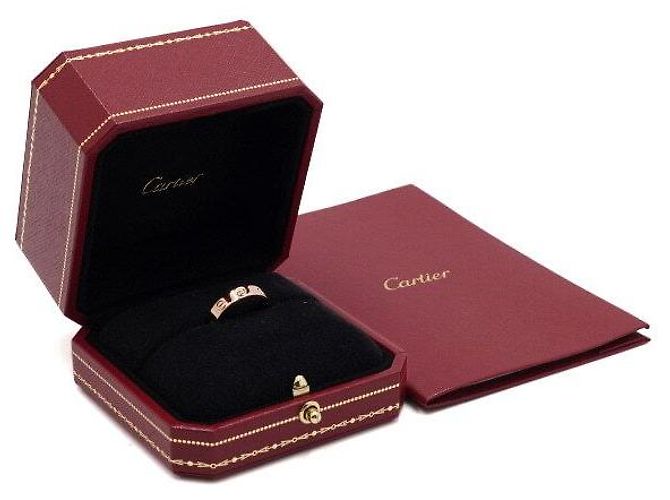 Cartier Diamond Love Ring Größe Pink - Ansicht 7