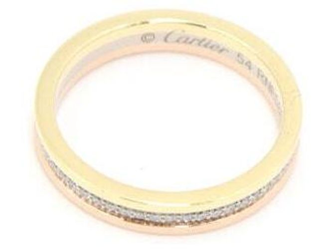 Cartier Dreifarbiges Gold Trinity Vendôme Ehering Mehrfarben - Ansicht 2