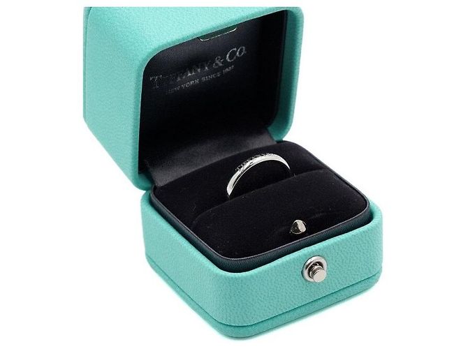 Tiffany & Co Platin TCO Ring Größe Silber - vista 5