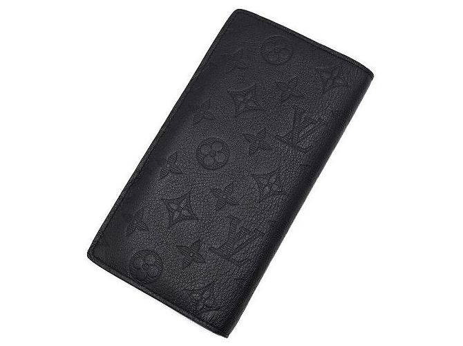 Louis Vuitton Monogram Shadow Calfskin Br wallet Men Long Wallet Multiple colors - view 10
