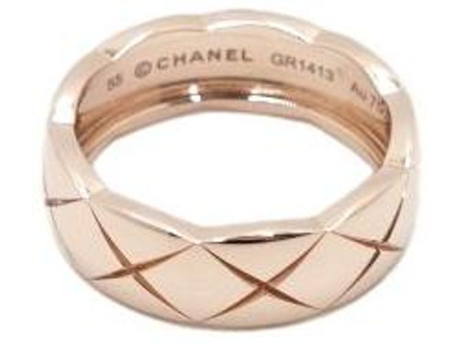 Chanel Anello Small Coco Crush trapuntato Misura Marrone - vista 2