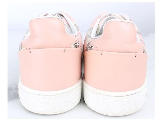 Louis Vuitton Sneakers Damier Azur Tahitienne Marrone - vista 4