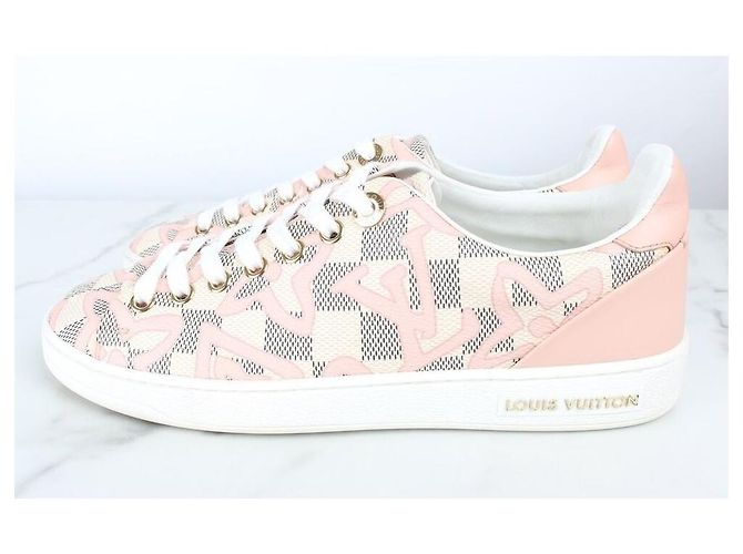 Louis Vuitton Sneakers Damier Azur Tahitienne Marrone - vista 5