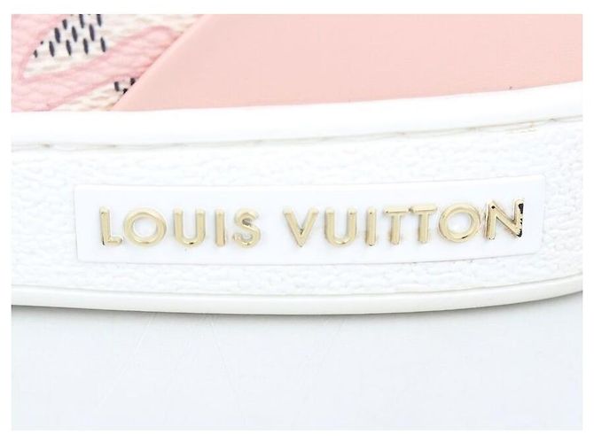Louis Vuitton Sneakers Damier Azur Tahitienne Marrone - vista 7