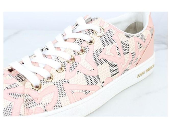Louis Vuitton Sneakers Damier Azur Tahitienne Marrone - vista 8