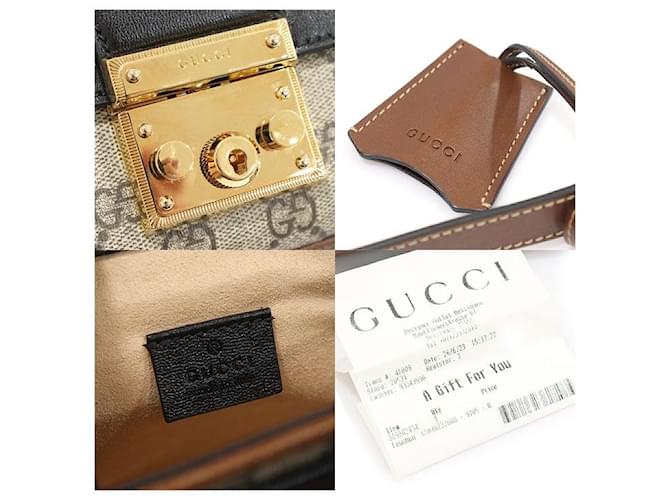 Gucci Mini Padlock Top Handle Braun - Ansicht 7